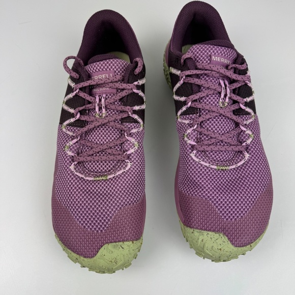 Merrell Womens Size 10 Trail Glove 7 Hiking Running Shoes Purple Vibram Soles - Picture 2 of 9
